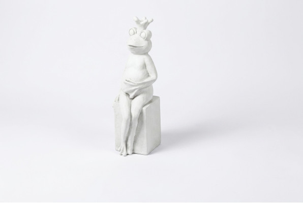 Garten Dekoration Frosch Terrasse Stein Dekorative Figuren Figur Statue