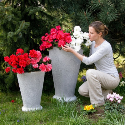 Design květináče Top Plant Kübel Gefäß Töpfe Figur Gesicht