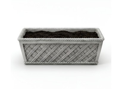 Blumentöpfe Kasten Topf Blumen Töpfe Dekorative XXL Beton Garten Terrasse