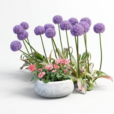 Blumenkübel Natur Pflanz Kübel Dekoration Garten Vasen Figur Blumentöpfe