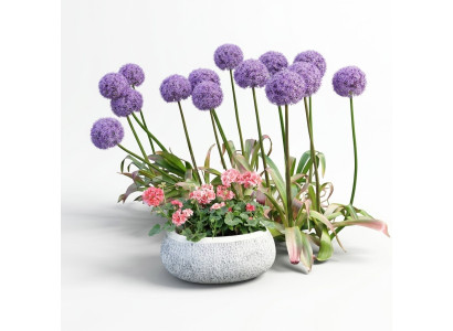Blumenkübel Natur Pflanz Kübel Dekoration Garten Vasen Figur Blumentöpfe