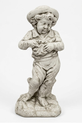 Junge 69cm Figur Statue Figuren Skulptur Statuen Garten Dekoration