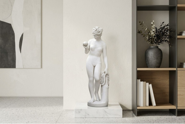Zahradní dekorace Paní 61 cm Terasa Kamenné Figuríny Dekorativní postavy