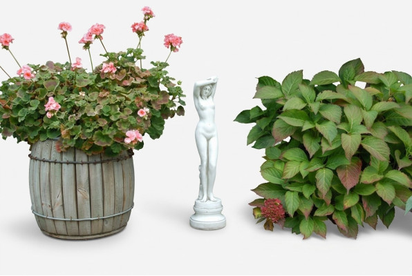 66cm Deko Skulptur Design Figur Statue Garten Figuren Statuen