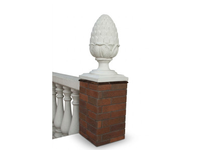 Zahrádková socha, socha ze kamene, zahradní dekorativní sloup, socha, design květiny, abstraktní, nový.