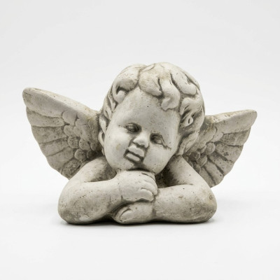 Engel 14cm Skulptur Design Figur Statue Garten Figuren Statuen