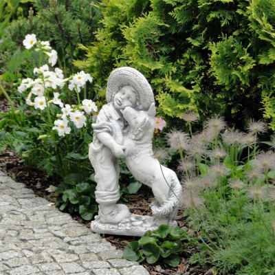 Garten Dekoration 63cm Statue Skulptur Figuren Skulpturen Designer