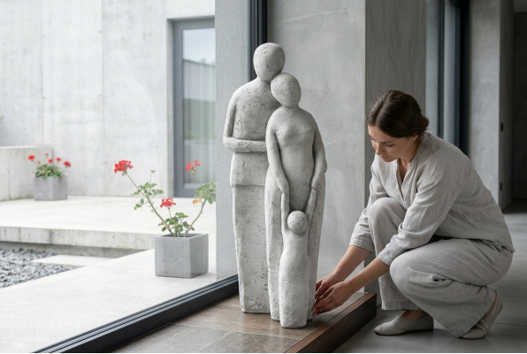 Designer Figur Skulptur Figuren Skulpturen Statue Statuen Dekor Abstrakt