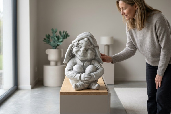 Garten Dekoration Statue Skulptur Figuren Skulpturen Designer Figur