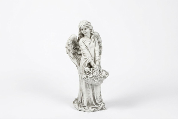 Frau 63cm Skulptur Design Figur Statue Garten Figuren Statuen