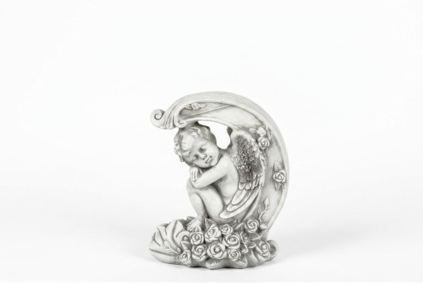 Deko Grabschmuck Grab Stein Dekoration Figur Skulptur Engel Gott Heilig
