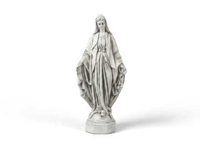Mutter Jesus Maria Statue Grab Skulptur Heilige Figur Garten Deko