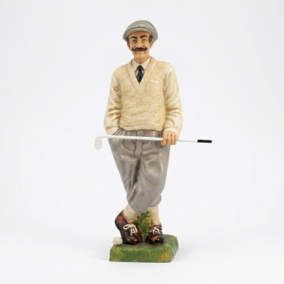 Design Golf hráč socha soška sochařství figuríny dekorace dekor 7610