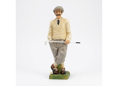 Design Golf hráč socha soška sochařství figuríny dekorace dekor 7610
