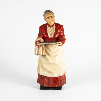 Servier Ständer Großmutter Figur Statue Skulptur Figuren Skulpturen Dekoration