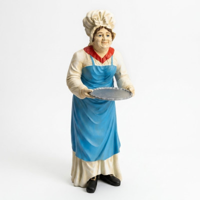 Servier Ständer Großmutter Figur Statue Skulptur Figuren Skulpturen Dekoration