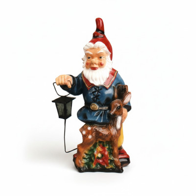 Design Zwerg Garten Laterne Figur Statue Skulptur Figuren Skulpturen Neu 8836