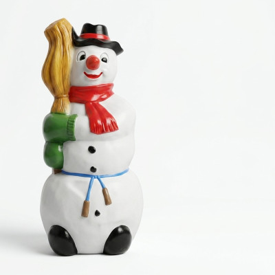 Design Schneemann Figur Statue Skulptur Figuren Skulpturen Dekoration Deko 8847