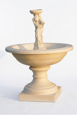 Zierbrunnen Springbrunnen Dekoration Skulptur Brunnen Garten Fontaine Teich Neu