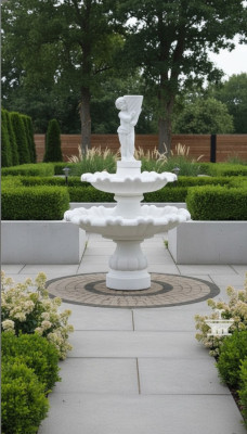 Zierbrunnen Springbrunnen Brunnen Garten Dekoration Fontaine Teich CARELLO