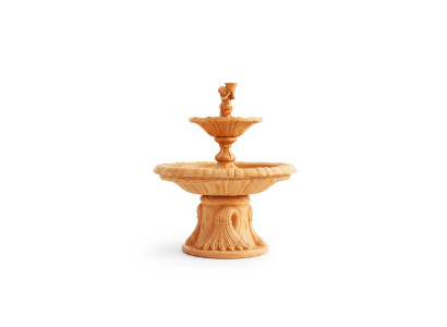 Springbrunnen Garten Teich Brunnen 190cm Steinbrunnen Gartenbrunnen Fontaine Neu