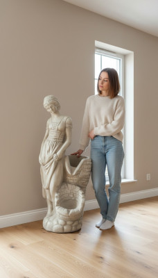 Figur Frau AMANDA Garten Statue Skulptur Skulpturen Figuren Statuen Deko Stein
