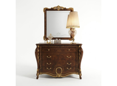 XXL Kommode Anrichte Sideboard Buffet Regal Schrank Jugendstil Echte
