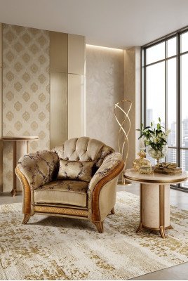 Beistelltisch Tisch Rundtisch Couchtisch royal Designer Möbel Barock