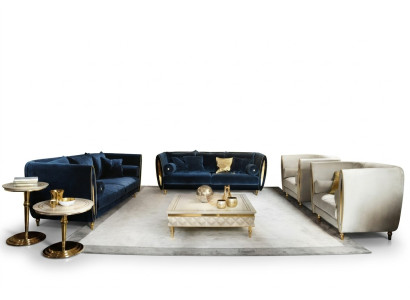 Sofa až tříš se sedacím soupravou (bez variace 2+1) Nábytek designu klasika