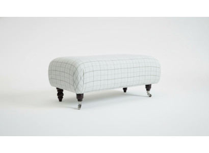 Chesterfield podnožka Ottomane, klasická stolička, odkládací, relaxační křeslo, lavice, nová.