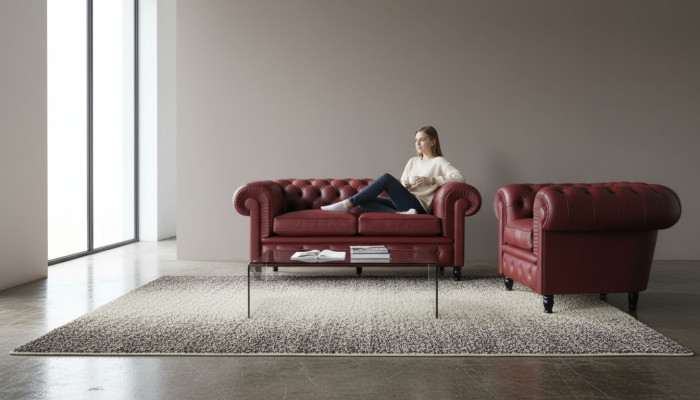 Chesterfield Couch Polster 2+1 Sitzer Polstermöbel Sofagarnitur Couchen Sofas