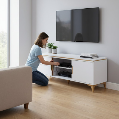 TV nízký stolek TV stůl TV skříň Moderní obývací pokoj kolekce