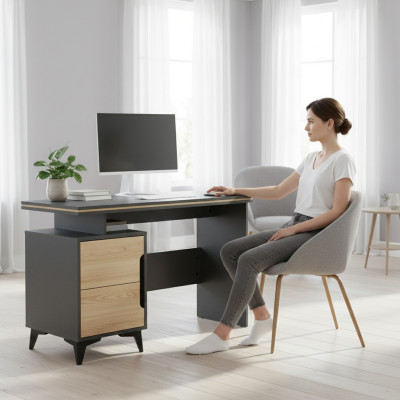 Psací stůl Počítačový stůl Moderní design Kolekce Obývací pokoj Počítačové stoly