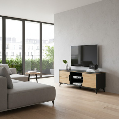 TV Lowboard Gappa TV stůl TV skříň Moderní obývací pokoj kolekce ořech