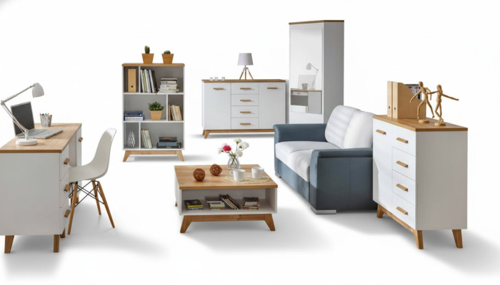 Moderní komoda Highboard Sideboard Skříň sbírka komod