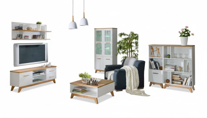 Kredence skříň highboard obývací pokoj designérské komody