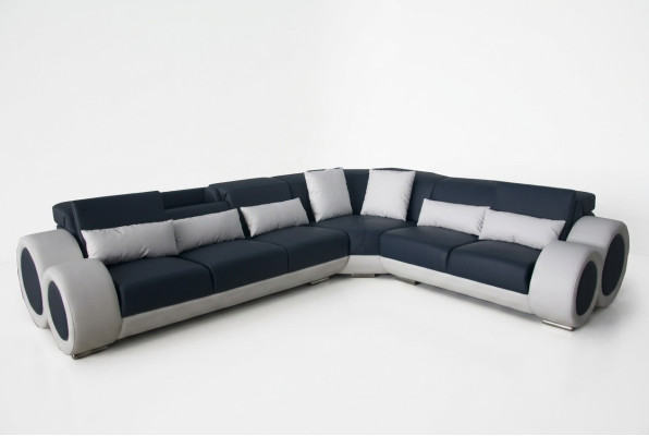 Design rohová sedací souprava potahová pohovka kůže sedací souprava Moderní pohovky gauče