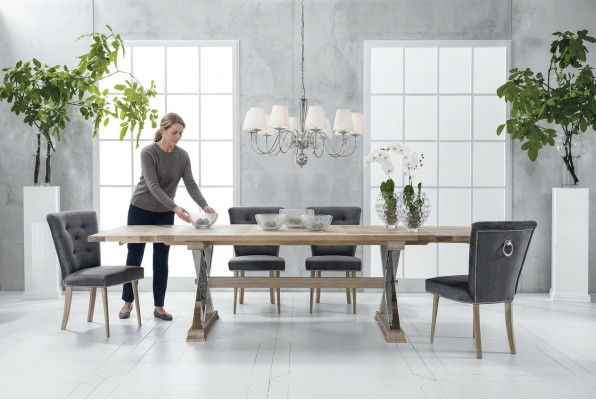 Esszimmer Holz Tische Essgruppe Set Stuhl Gruppe Neu Tisch 4 Design