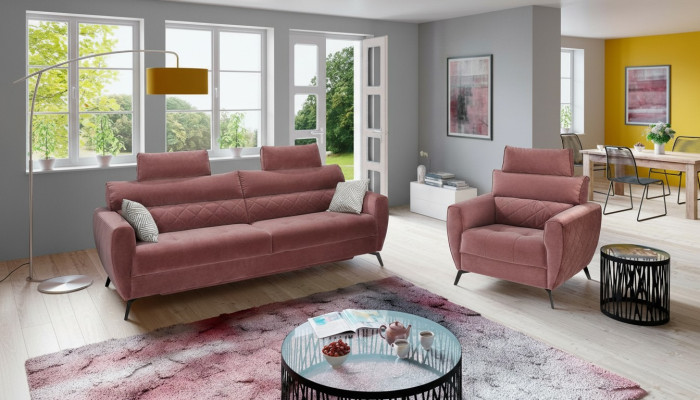 Kůží Design Pohovka Potah Sedadlo 2+1+1 Sofa Soupravy Umělá kůže Set Garnitur