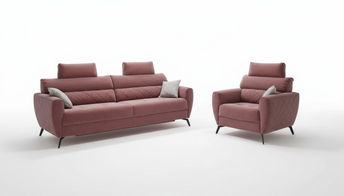 Kůží Design Pohovka Potah Sedadlo 2+1+1 Sofa Soupravy Umělá kůže Set Garnitur