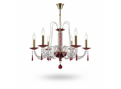 Kronleuchter Antique Style Lampe Rotes Licht Abdecken Lampen Kronleuchter Lampe Kristall