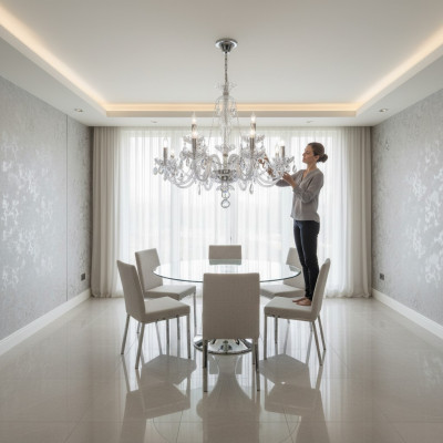 Bohemia svítilna lampa lustr krystalové lampy stropní lampa svícen
