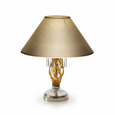 Kristalová lampa kancelářská lampa Stůl Elite Bohemia Nohy Noční stůl Nový