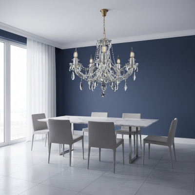 -Křišťálový lustr lustr závěsné svítidlo svítidlo lampa stropní svítidlo Bohemia