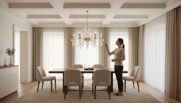Křišťálový lustr Lampa z Bavorského lesa Stropní lampa Nástěnná lampa