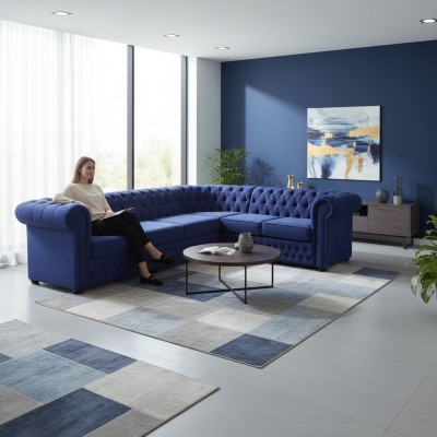 Ecksofa Claudyna Design Ecksofa Schlafsofa Bettfunktion Couch Polster Textil