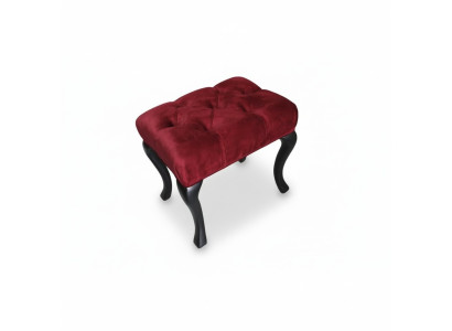Hocker Roma Designer Luxus Hocker Polster Sitz Textil Relax Beistell Sofa Neu