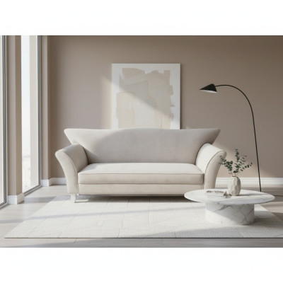 Klassische Polster Design Couch Sofa Dreisitzer Stoff Couchen 3 Sitzer Sofas Neu