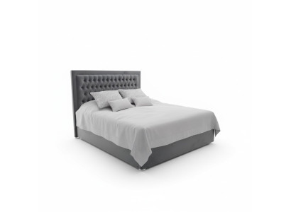 Chesterfield Bett Polster Doppel Hotel Deko Betten Schlafzimmer 140x200cm