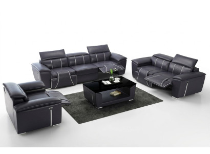 Multifunktions Couch Relax Sofagarnitur Polster Sofa 3+2+2 Sitzer Couchen Sitz